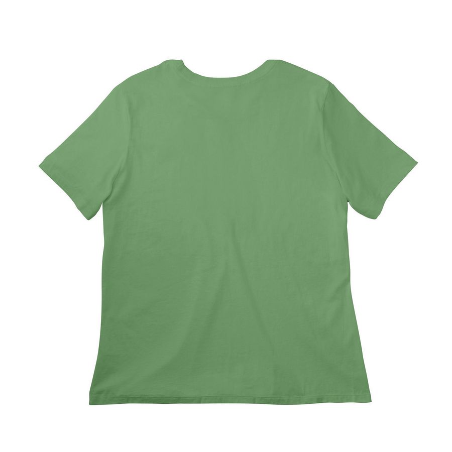 Write like you invented it., a Leaf Women?s Relaxed Cotton Tee (back-view)