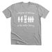 We're all welcome..., a Athletic Heather Premium Unisex Tee