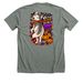 Dobby Howl-o-Ween, a Deep Heather Premium Unisex Tee (back-view)