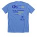 Team Marcus, a Heather Columbia Blue Premium Unisex Tee (back-view)