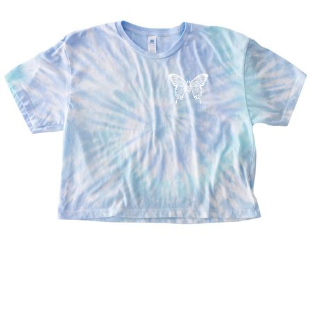 CBMT Honeybees 26-27, a Lagoon Women's Tie Dye Cropped Tee