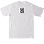 Save Lewis Logo Red, a White Tall Classic Unisex Tee (back-view)