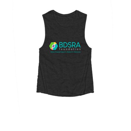 BDSRA Merch, a Dark Grey Heather Women's Muscle Tank