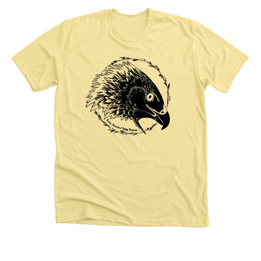 Golden Eagle, a Heather Yellow Gold Premium Unisex Tee
