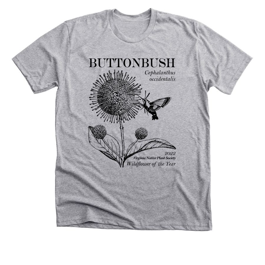 Buttonbush Apparel Dark Design, a Athletic Heather Premium Unisex Tee