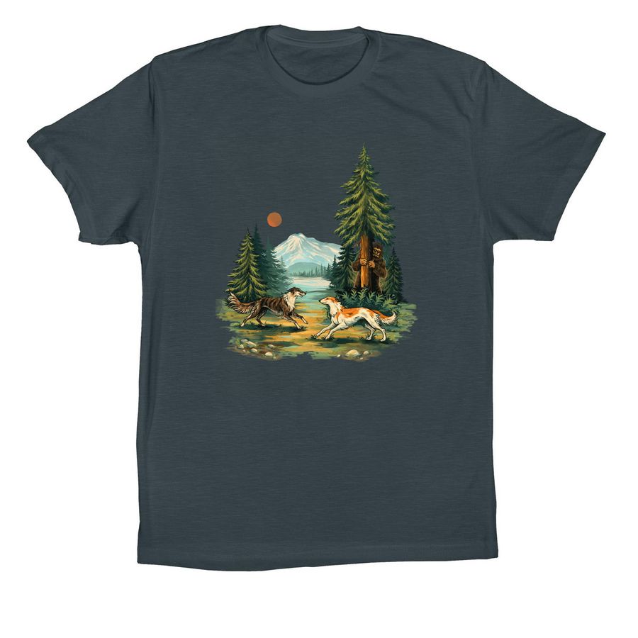NWFest 2026: Image Only - No Text on Front, a Dark Grey Premium Cotton Tee