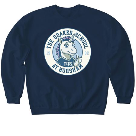 Unicorn Gear, a Navy Softstyle Crewneck Sweatshirt