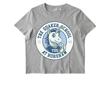 Unicorn Gear, a Cool Heather Grey Stanley/Stella Women?s Stella Muser Tee