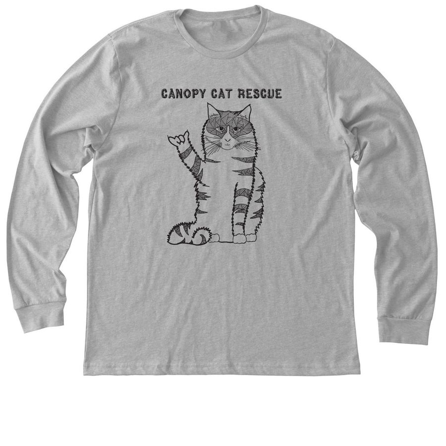 Canopy "shaka" Cat&nbsp;, a Athletic Heather Premium Long Sleeve Tee