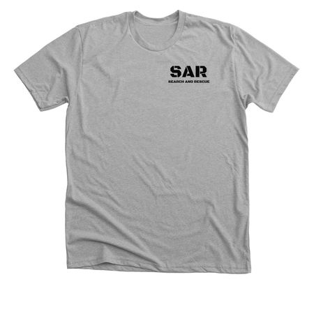 SAR, a Athletic Heather Premium Unisex Tee