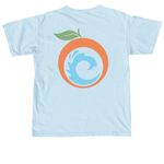 Team OC 2026, a Chambray Comfort Colors Unisex Tee (back-view)