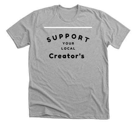 We Create&nbsp;, a Athletic Heather Premium Unisex Tee