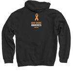 Agent Orange Awareness, a Black Pullover Hoodie (back-view)