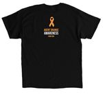 Agent Orange Awareness, a Black Classic Unisex Tee (back-view)