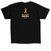 Agent Orange Awareness, a Black Classic Unisex Tee (back-view)