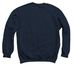 Harlso?s Snowman!, a Navy Crewneck Sweatshirt (back-view)