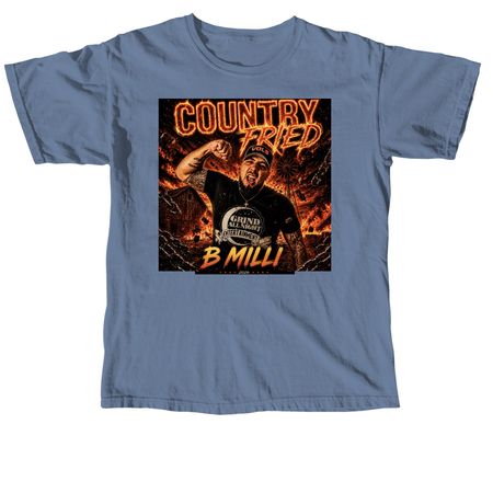 Country Fried, a Blue Jean Comfort Colors Unisex Tee
