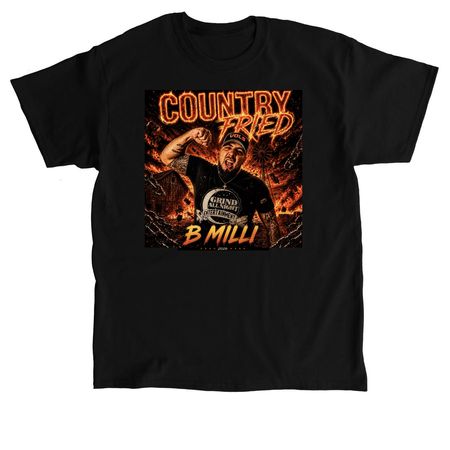 Country Fried, a Black Classic Unisex Tee