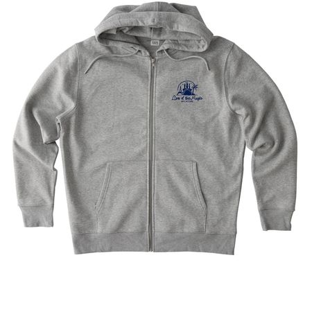 LOTMV Summit, a Heather Grey Stanley/Stella Unisex Cultivator 2.0 Zip Up Pullover Hoodie
