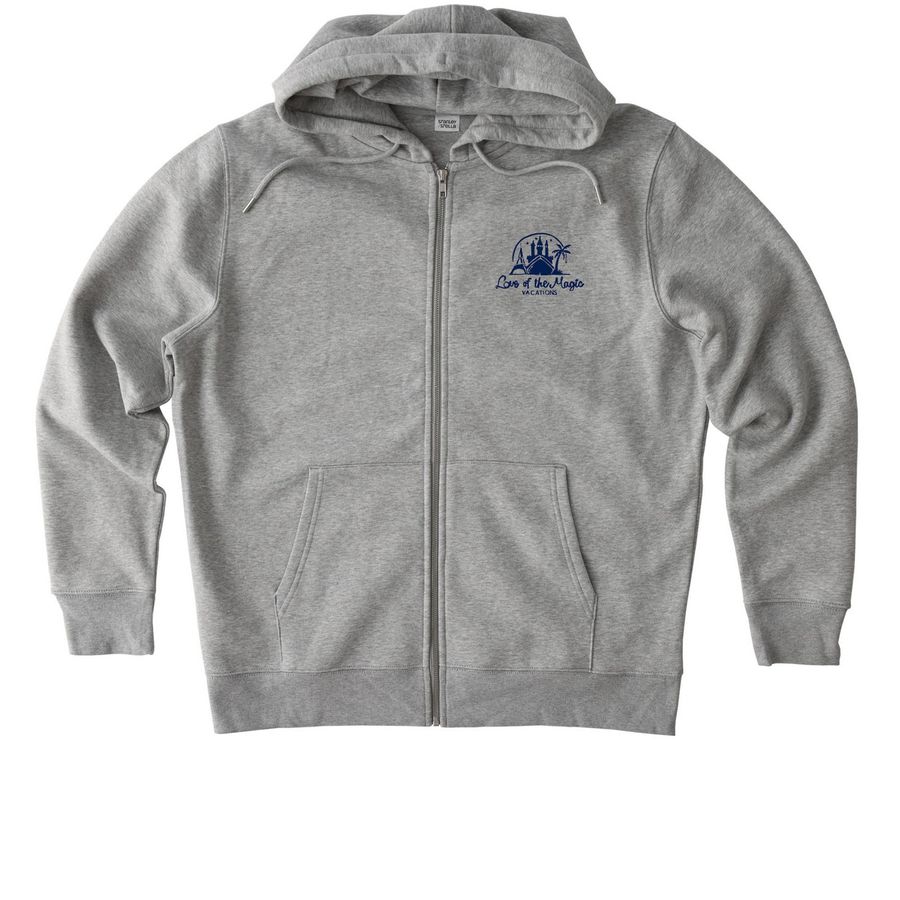 LOTMV Summit, a Heather Grey Stanley/Stella Unisex Cultivator 2.0 Zip Up Pullover Hoodie