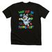 Bluey Autism Awareness, a Solid Black Blend Premium Unisex Tee