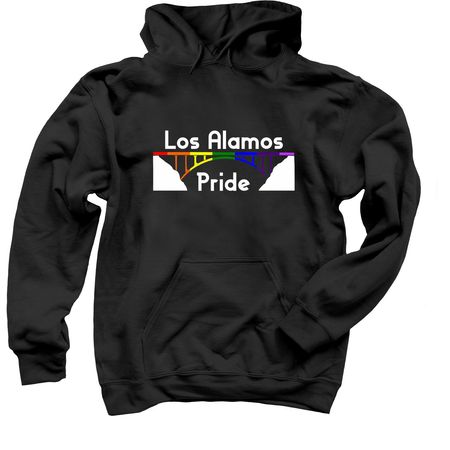 Los Alamos Pride, a Black Pullover Hoodie