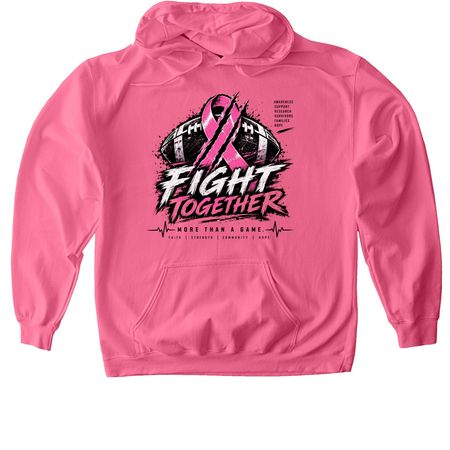 FIGHT TOGETHER&nbsp;, a Pink Lemonade Softstyle Pullover Hoodie