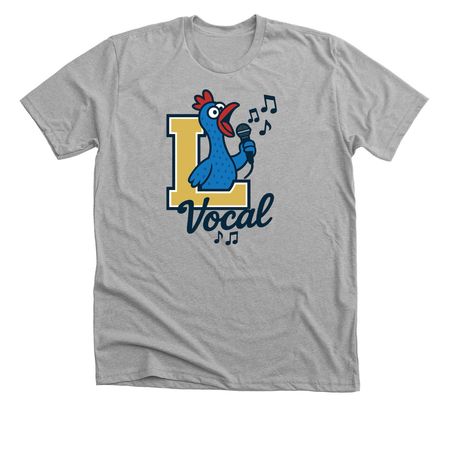 Gerald Vocal Pride Tee, Tank & Hoodie&nbsp;, a Athletic Heather Premium Unisex Tee