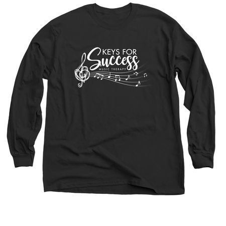 KFS Large Class Logo, a Black Classic Long Sleeve Tee