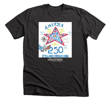 250 Anniversary Shirt Winner, a Dark Grey Heather Premium Unisex Tee