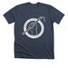 Supporting the Fleet, a Heather Midnight Navy Premium Unisex Tee