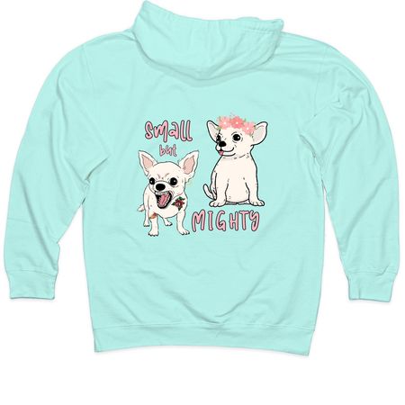 small, a Mint Midweight Pullover Hoodie