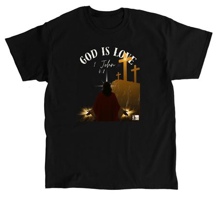God Is Good, a Black Classic Unisex Tee