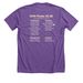 Grissom Flutes 25/26, a Heather Team Purple Premium Unisex Tee (back-view)