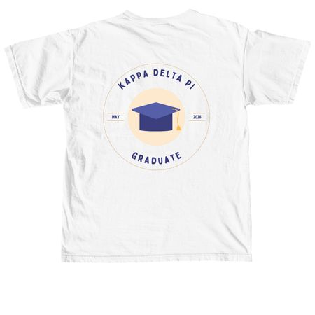 KDP Graduate, a White Comfort Colors Unisex Tee