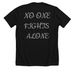 Team Autumn Grace Shirt, a Solid Black Blend Premium Unisex Tee (back-view)