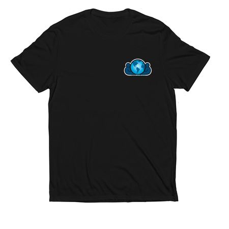 Planet Generation, a Deep Black Allmade Eco Triblend Unisex Tee