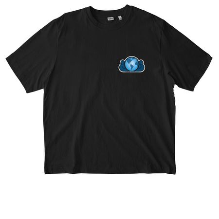 Planet Generation, a Black Stanley/Stella Unisex Freestyler Heavyweight Tee
