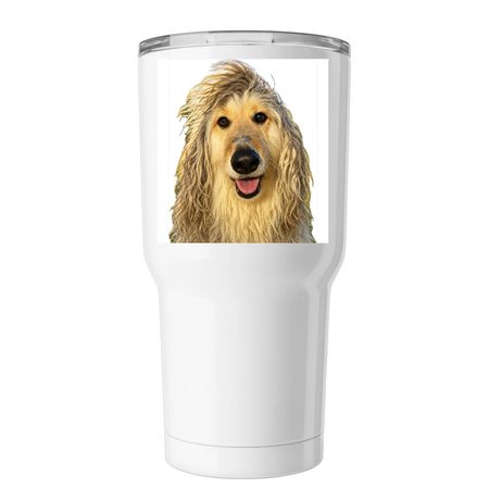 Fancy Pony Tumbler, a White Insulated Tumbler