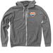Read With Pride Zip-up Hoodie, a Deep Heather Zip Up Hoodie