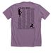The Dance Factory Showcase 2026, a Heather Purple Premium Unisex Tee (back-view)