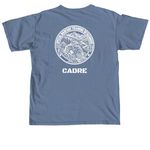 SWTD 6.0 Cadre, a Blue Jean Comfort Colors Unisex Tee (back-view)