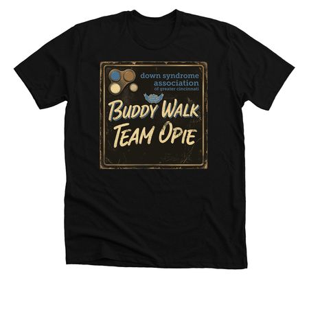 Team Opie, a Solid Black Blend Premium Unisex Tee