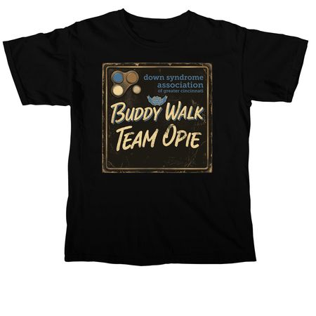 Team Opie, a Black Comfort Colors Unisex Tee