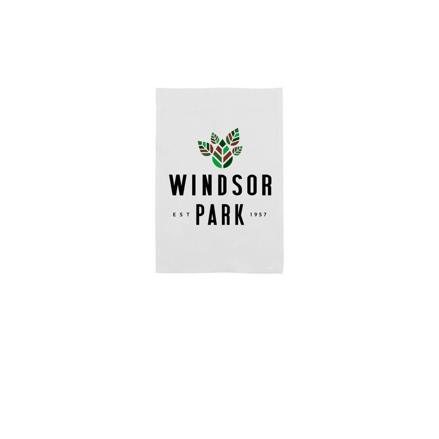 WPNA Garden Flags, a White 12" x 18" Yard Flag