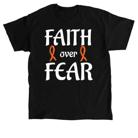 Faith over fear&nbsp;, a Black Classic Unisex Tee