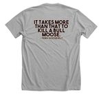 #BIGMATTSCOMEBACK, a Athletic Heather Premium Unisex Tee (back-view)