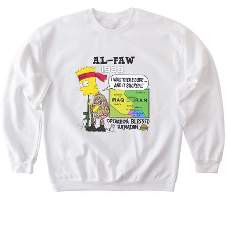 AL-FAW 1988 ALT EVENT SHIRT, a White Softstyle Crewneck Sweatshirt