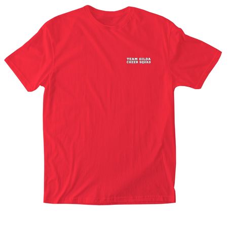 Go, Team Gilda, Go!, a Red Softstyle Cotton Tee