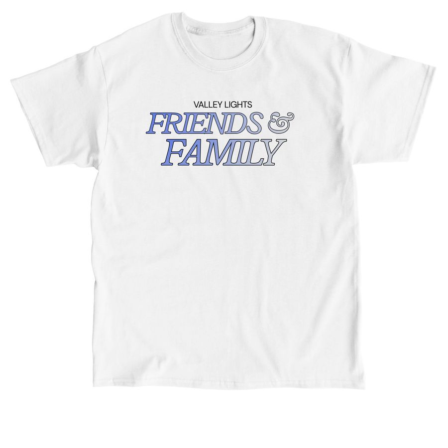 Friends & Family Exclusive Concert(White), a White Classic Unisex Tee